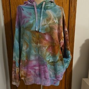 Buffalo David Bitton Pastel Tie-Dye Hoodie
